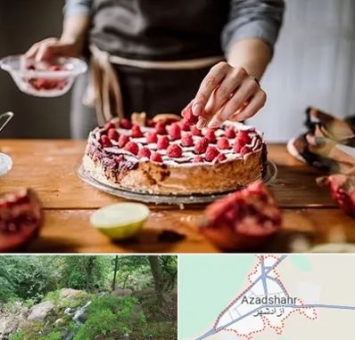 آموزشگاه کیک پزی در آزادشهر