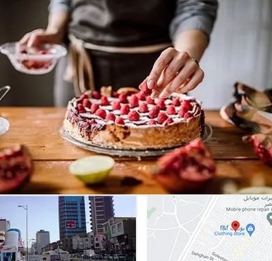 آموزشگاه کیک پزی در چهارراه طالقانی کرج