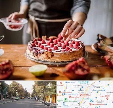 آموزشگاه کیک پزی در شریعتی