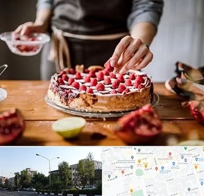 آموزشگاه کیک پزی در میدان کاج