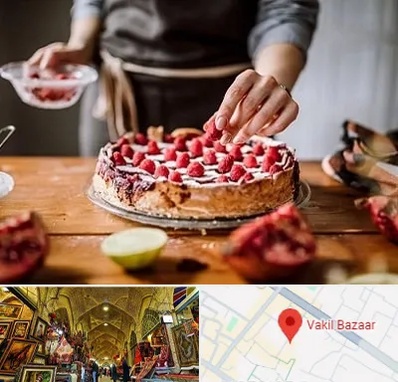 آموزشگاه کیک پزی در بازار وکیل شیراز