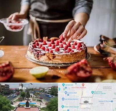 آموزشگاه کیک پزی در بهارستان