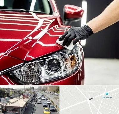 سرامیک خودرو در خیابان دماوند