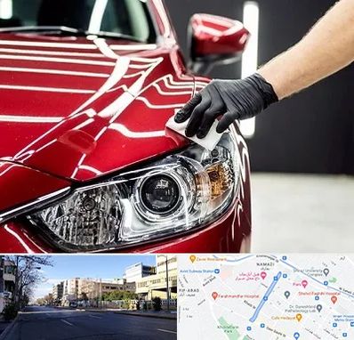 سرامیک خودرو در خیابان ملاصدرا شیراز
