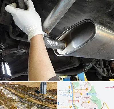 اگزوز سازی در خیابان نیایش شیراز