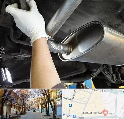 اگزوز سازی در تربیت تبریز