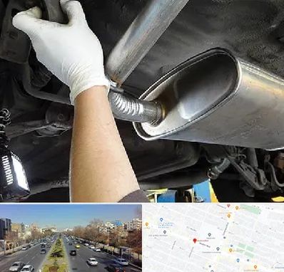 اگزوز سازی در بلوار معلم مشهد