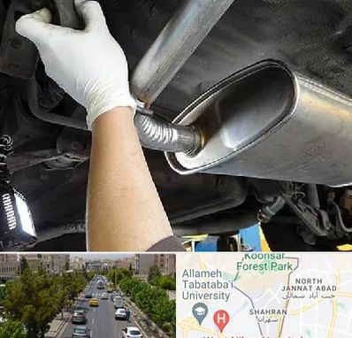 اگزوز سازی در شهران 