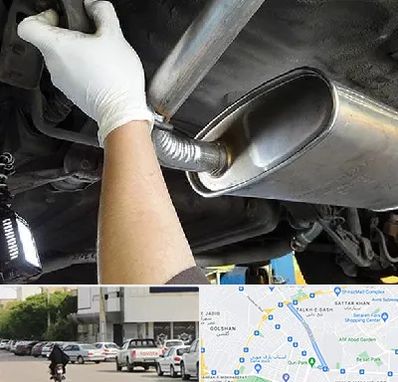 اگزوز سازی در قدوسی شرقی شیراز