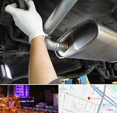 اگزوز سازی در آبرسان تبریز