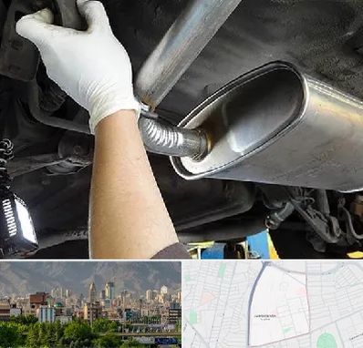 اگزوز سازی در جمشیدیه