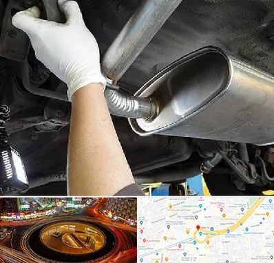 اگزوز سازی در میدان ولیعصر