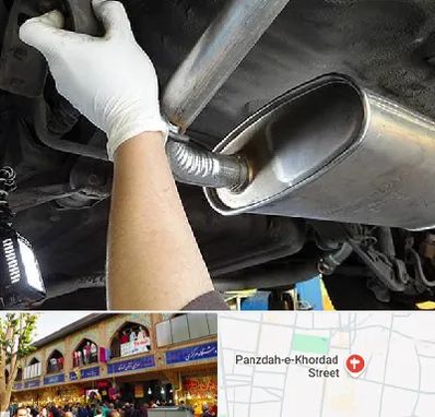 اگزوز سازی در 15 خرداد