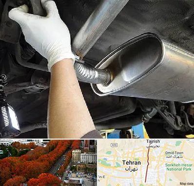 اگزوز سازی در ولیعصر 