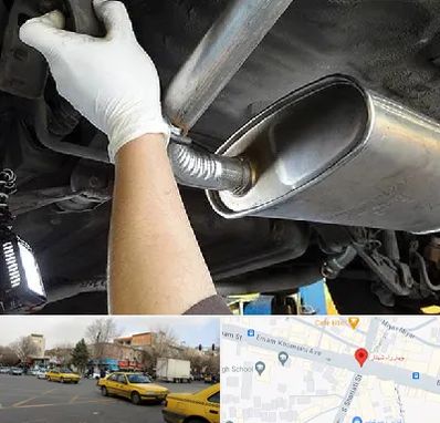 اگزوز سازی در شهناز تبریز