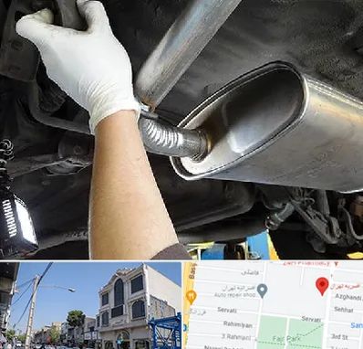 اگزوز سازی در افسریه 