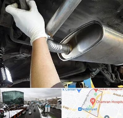 اگزوز سازی در اقدسیه 