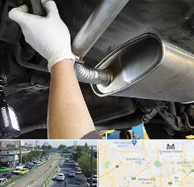 اگزوز سازی در جنوب تهران 