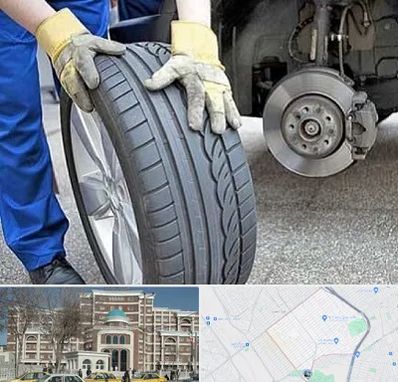 پنچرگیری در طلاب مشهد