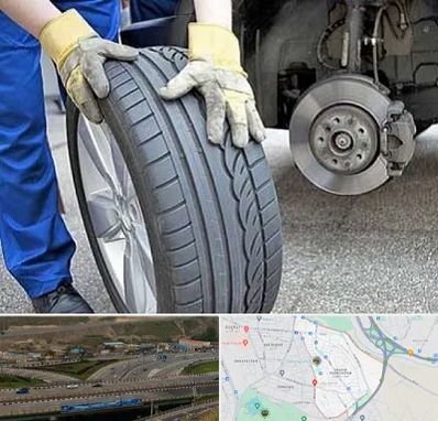 پنچرگیری در یاغچیان تبریز