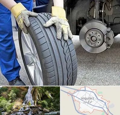 پنچرگیری در الیگودرز