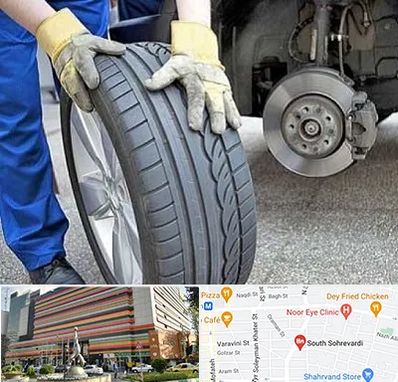 پنچرگیری در سهروردی 