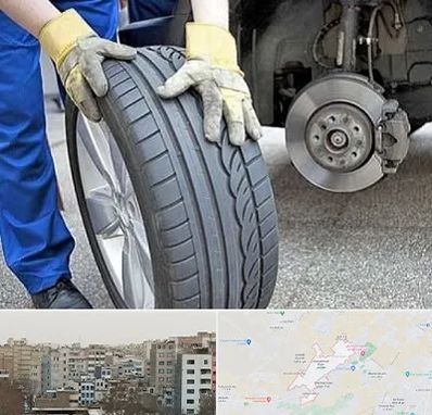 پنچرگیری در محمد شهر کرج