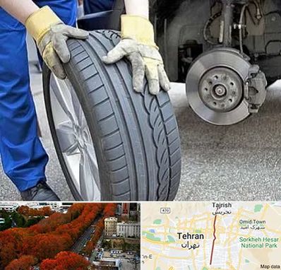 پنچرگیری در ولیعصر 