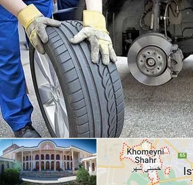 پنچرگیری در خمینی شهر