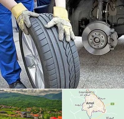 پنچرگیری در آمل