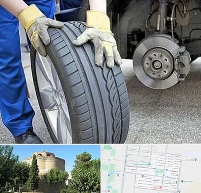 پنچرگیری در مرداویج اصفهان