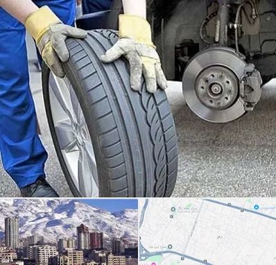 پنچرگیری در ازگل