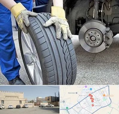 پنچرگیری در نواب اسلامشهر