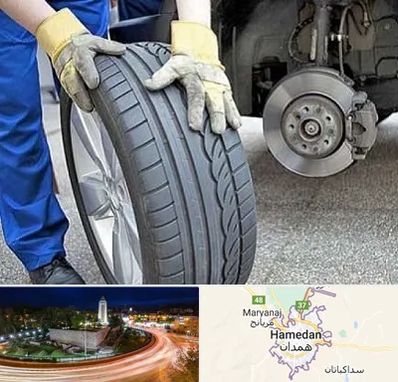 پنچرگیری در همدان