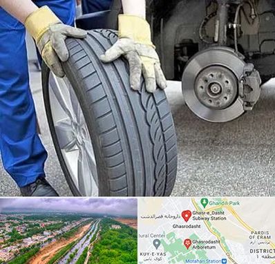 پنچرگیری در قصرالدشت شیراز