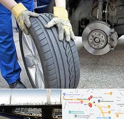 پنچرگیری در پارک وی 