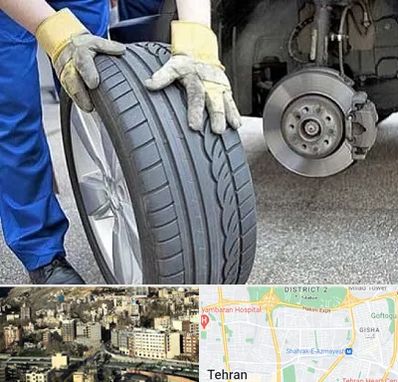 پنچرگیری در مرزداران 