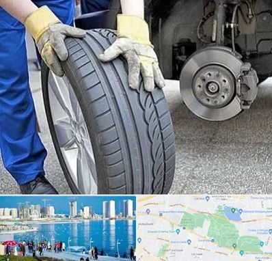 پنچرگیری در چیتگر 