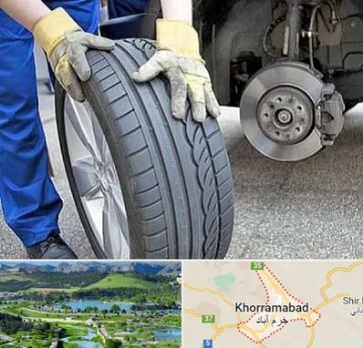 پنچرگیری در خرم آباد