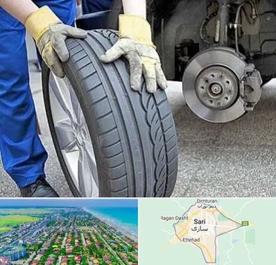 پنچرگیری در ساری