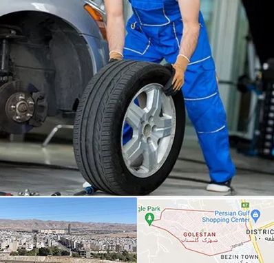 آپاراتی در شهرک گلستان شیراز