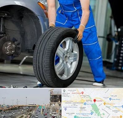 آپاراتی در بلوار توس مشهد