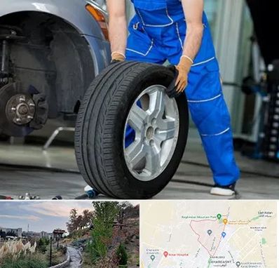 آپاراتی در باغستان کرج