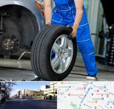 آپاراتی در خیابان ملاصدرا شیراز