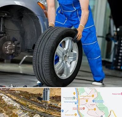 آپاراتی در خیابان نیایش شیراز