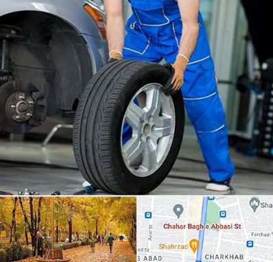 آپاراتی در چهارباغ اصفهان