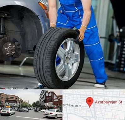 آپاراتی در خیابان آذربایجان