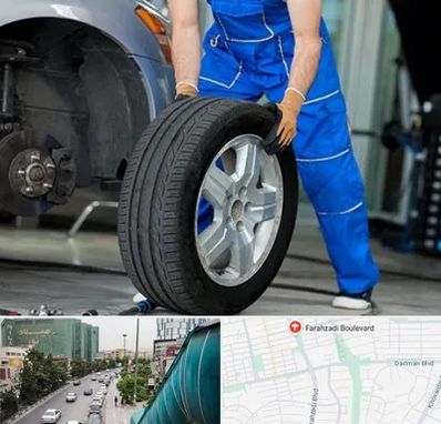 آپاراتی در بلوار فرحزادی