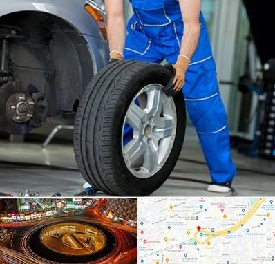 آپاراتی در میدان ولیعصر