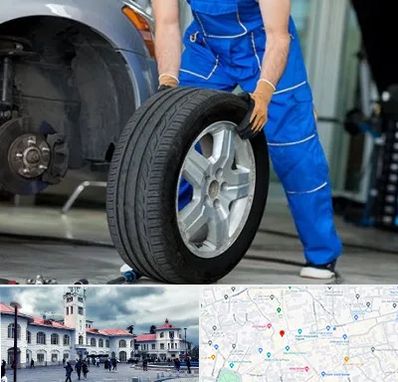 آپاراتی در میدان شهرداری رشت